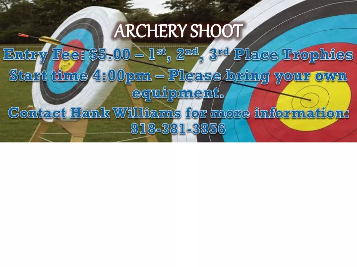 archery shoot