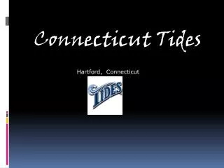 Connecticut Tides