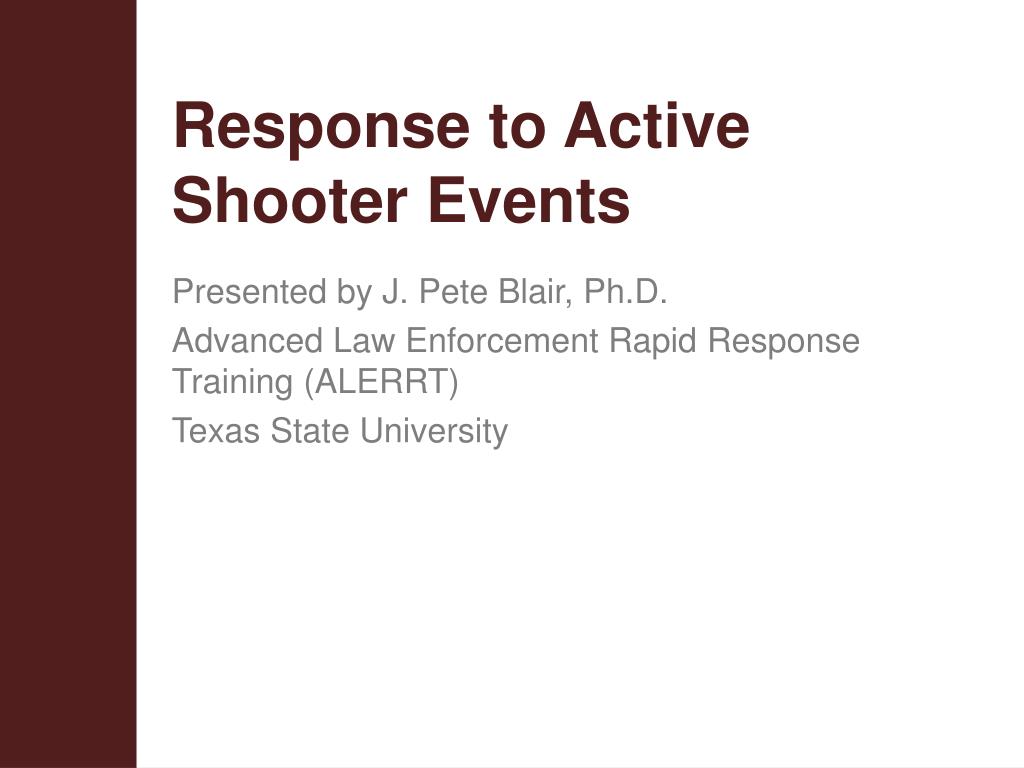 PPT Response To Active Shooter Events PowerPoint Presentation Free ppt-response-to-active-shooter-events-powerpoint-presentation-free