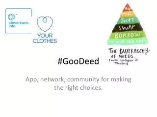 # GooDeed