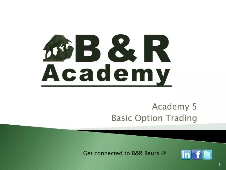 academy 5 basic option trading