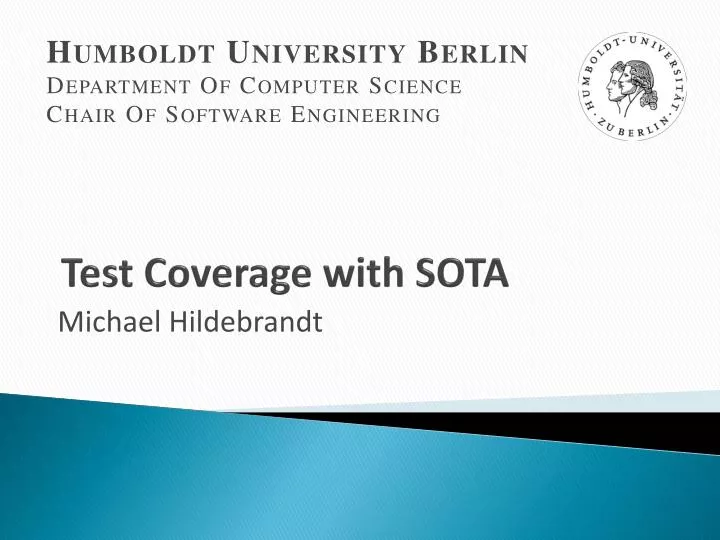 test coverage with sota