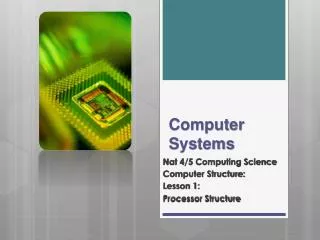 Computer Systems