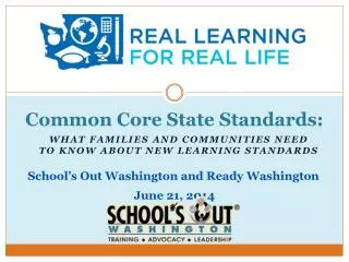 Common Core State Standards: