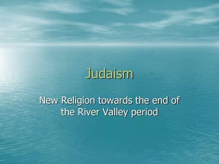 judaism