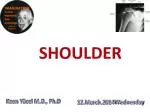 SHOULDER - slide 1