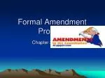 Formal Amendment Process - slide 1