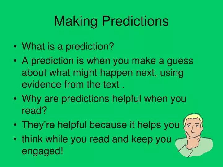 examples making predictions