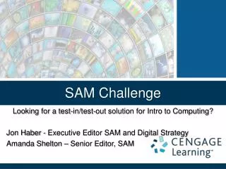 SAM Challenge