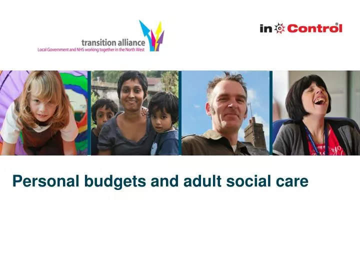personal budgets and adult social care