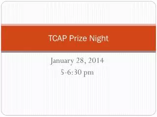TCAP Prize Night