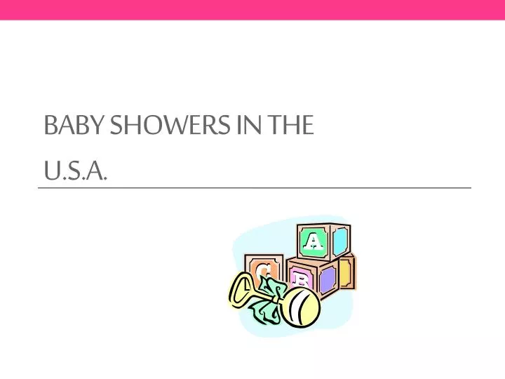 baby showers in the u s a