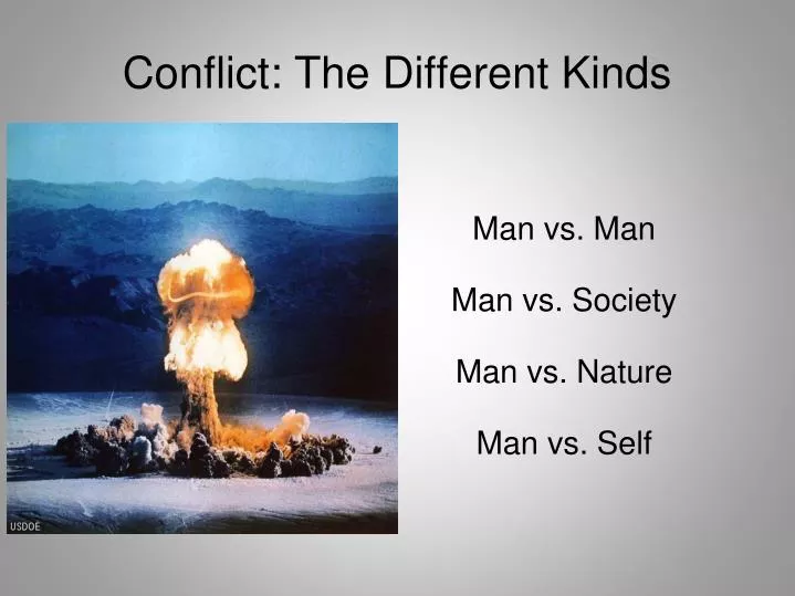 man vs man man vs society man vs nature man vs self