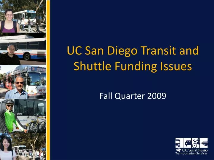 uc san diego transit and shuttle funding issues