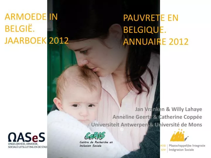 armoede in belgi jaarboek 2012