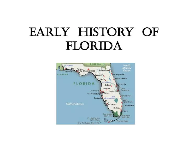 early history of florida