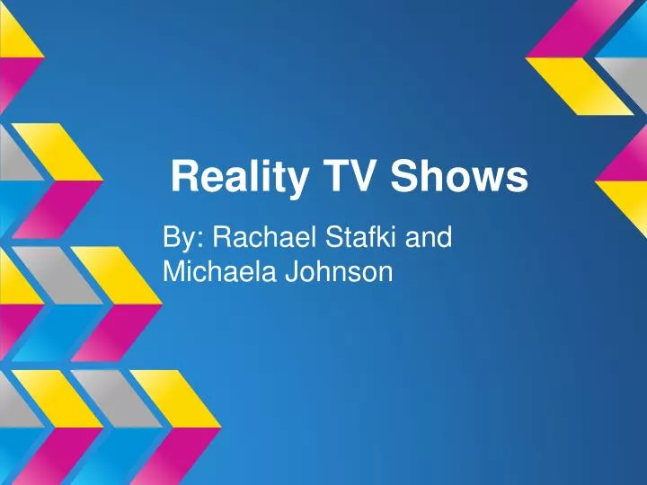 reality tv shows