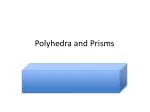Polyhedra and Prisms - slide 1