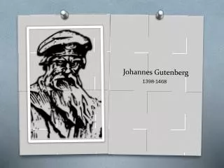 Johannes Gutenberg