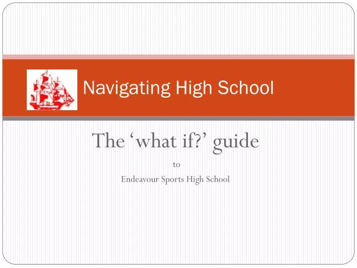 navigating high school