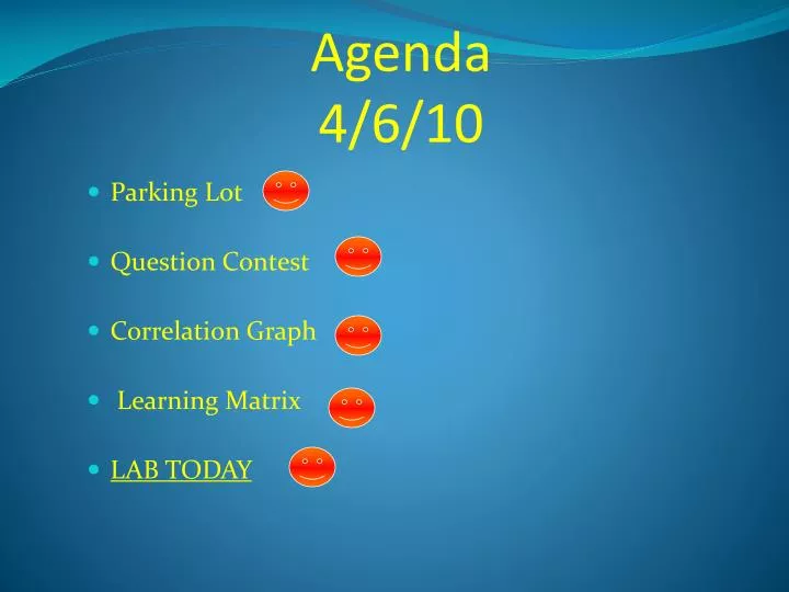 agenda 4 6 10