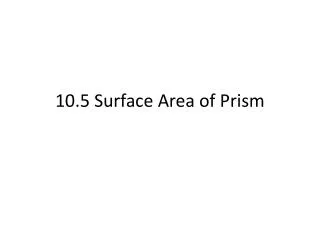 10.5 Surface Area of Prism