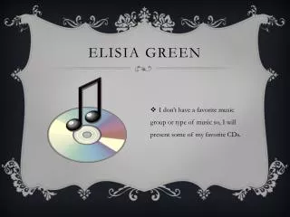 Elisia Green