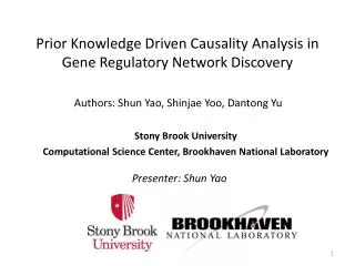 Prior Knowledge Driven Causality Analysis in Gene Regulatory Network Discovery