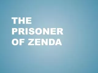 The Prisoner of Zenda