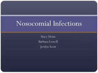 Nosocomial Infections