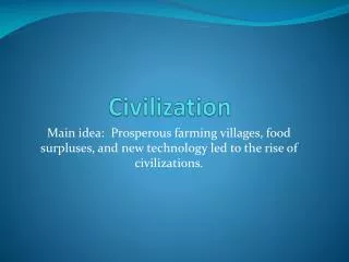 Civilization