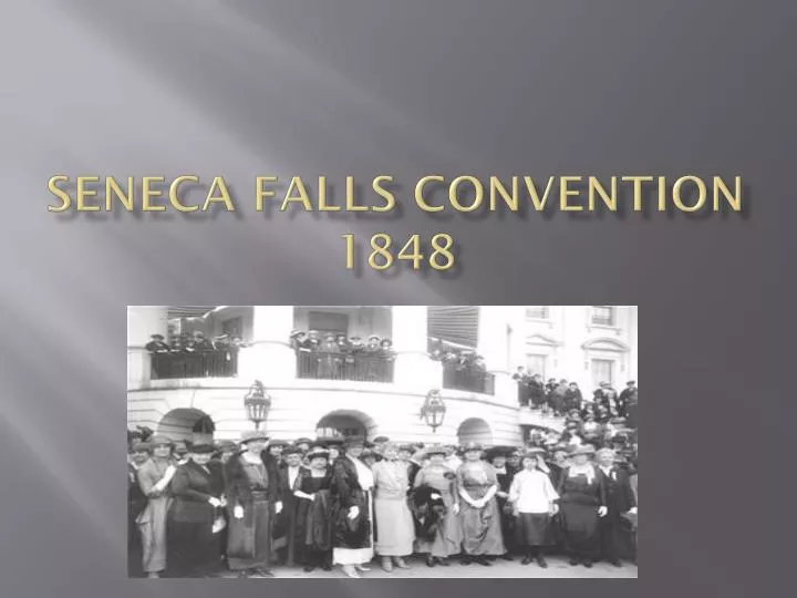 seneca falls convention 1848