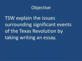objective