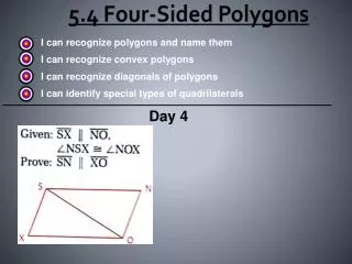 5.4 Four-Sided Polygons