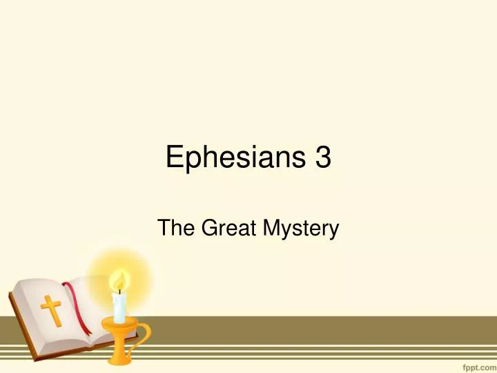 ephesians 3