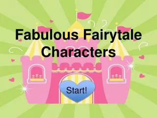 Fabulous Fairytale Characters