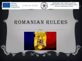 romanian rulers