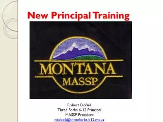 New Principal Training