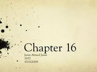 Chapter 16