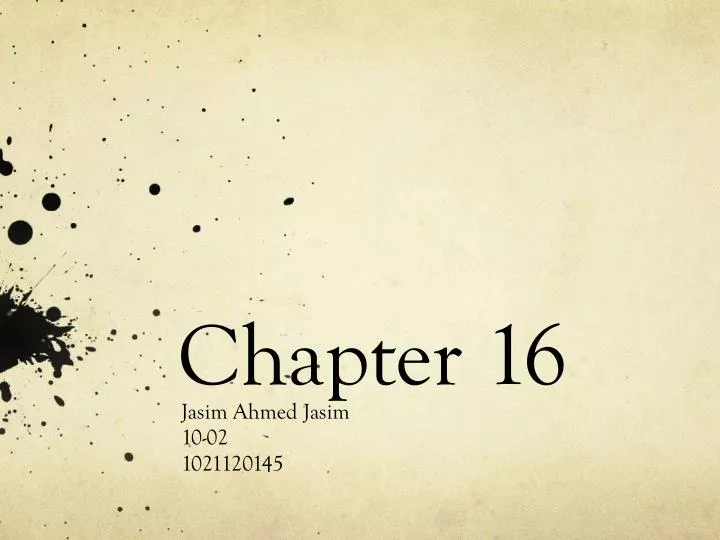 chapter 16