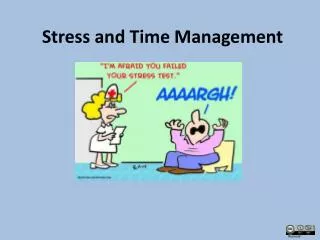 Stress and Time Management