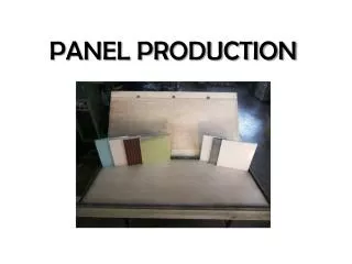 PANEL PRODUCTION