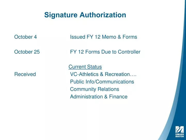 signature authorization
