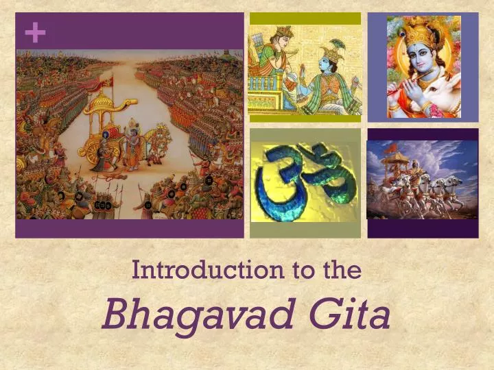 introduction to the bhagavad gita