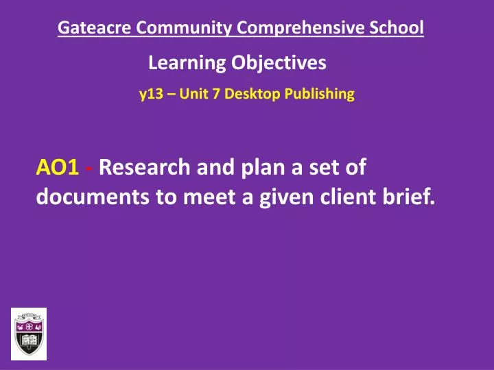 gateacre community comprehensive school