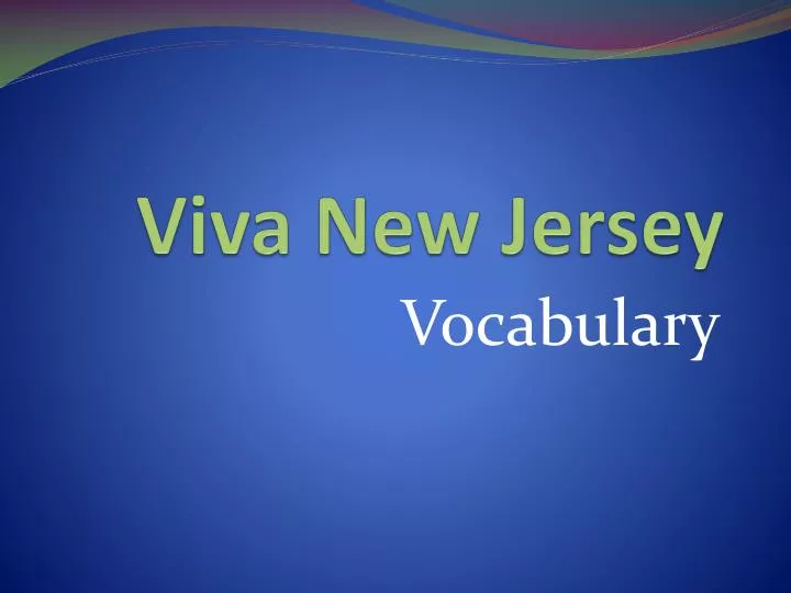 viva new jersey