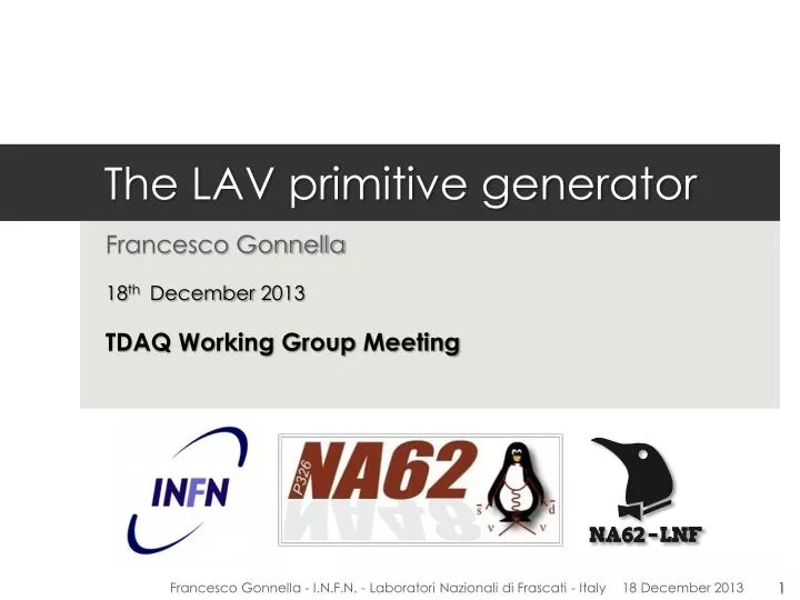 the lav primitive generator