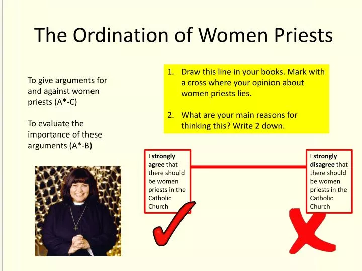 the ordination of women priests