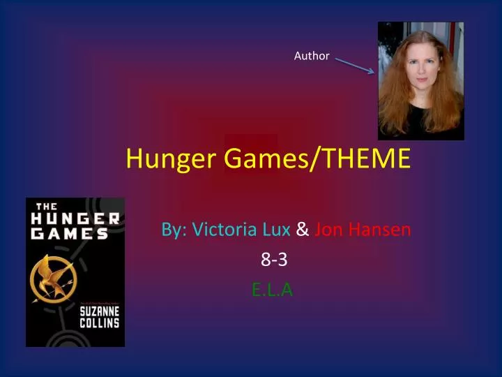 hunger games theme