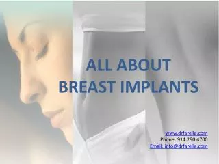 ALL ABOUT BREAST IMPLANTS